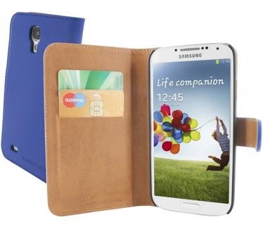 Mobiparts Premium Wallet Case Samsung Galaxy S4 Blue