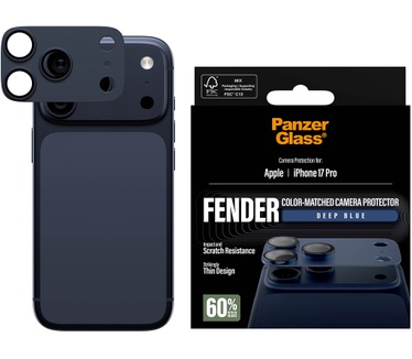PanzerGlass PanzerGlass® Fender Camera Protector Deep Blue iPhone 17 Pro