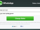 WhatsApp-bug: Je vult iemands mobiele nummer en de gewenste status in...