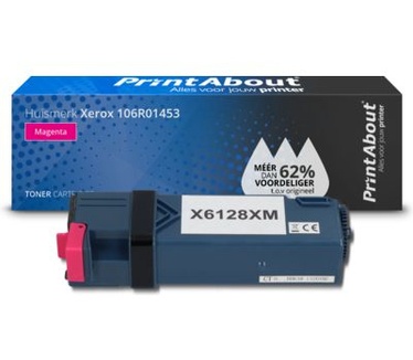 PrintAbout Huismerk Xerox 106R01453 Toner Magenta