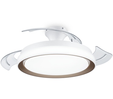 Philips Bliss plafondlamp met ventilator, 35 + 28 W