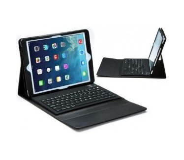 qMust Bluetooth Keyboard met Case Apple iPad Air 2 (Black)