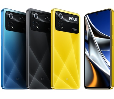Poco X4 Pro 5G, 8GB ram, 256GB opslag Blauw