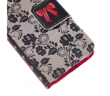 Kees Portemonnee Hoesje Samsung Galaxy J1 - Vine