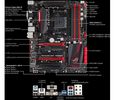 Asus Republic Of Gamers ROG CROSSBLADE RANGER