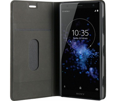 Roxfit Precision Slim Book Case - Sony Xperia XZ2 Compact - Zwart Zwart