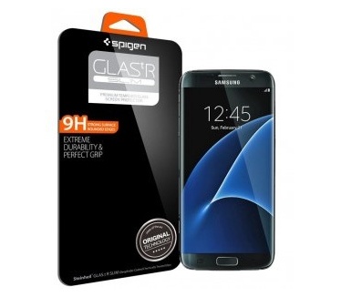 Spigen Full Cover Glass Protector Samsung Galaxy S7 - Black - 555GL20106