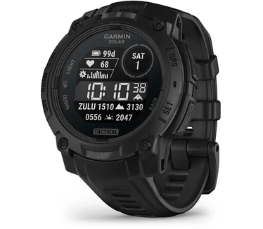 Garmin Instinct 3, 45mm, Solar, Tactical Zwart, Zwart (Zwart)