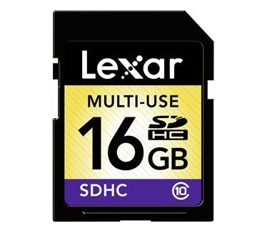 Lexar 16GB SDHC