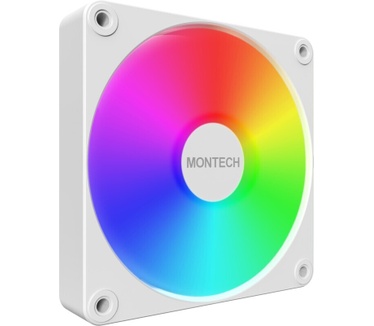 Montech GF120 V2 PWM ARGB 120mm Wit, 120mm