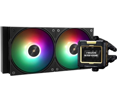 Thermalright Frozen Warframe 240 Zwart ARGB 240mm Intel-AMD Compatibel Zwarte CPU Waterkoeler
