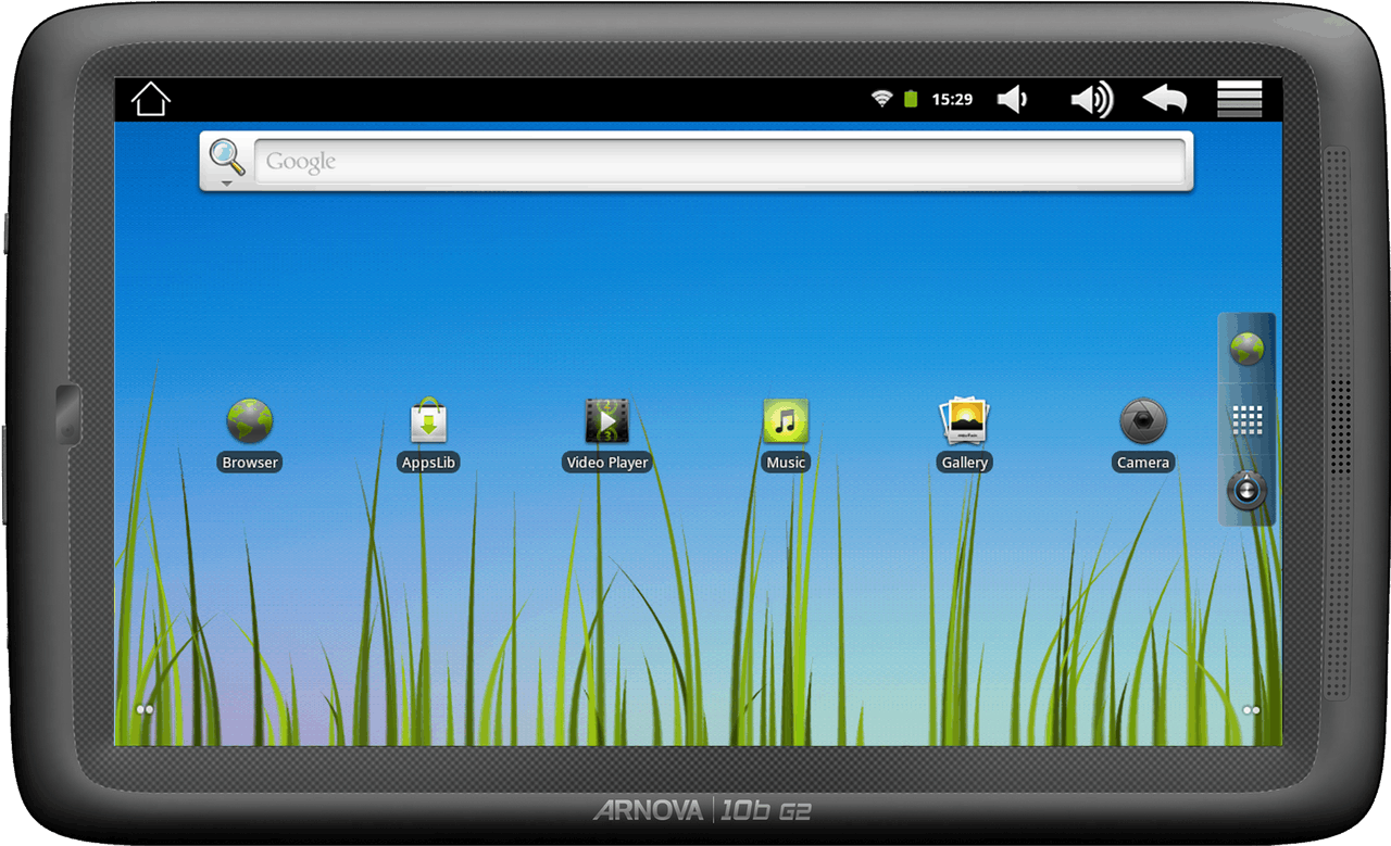 archos arnova 10b g2 capacitive touch 4gb zwart