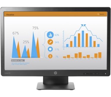 HP ProDisplay P232 Zwart