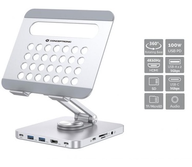 Conceptronic DONN26G Tablet docking stand