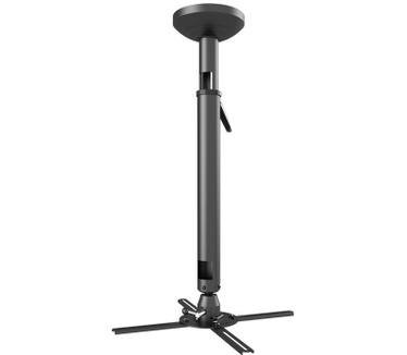 Newstar Universal Projector Ceiling Mount, Height Adjustable (67-90cm) - Black