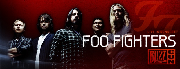 Foo Fighters spelen tijdens BlizzCon 2011