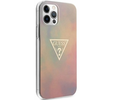 Guess Gold Triangle Back Case iPhone 12/12 Pro (6.1") Multicolor Multi-color