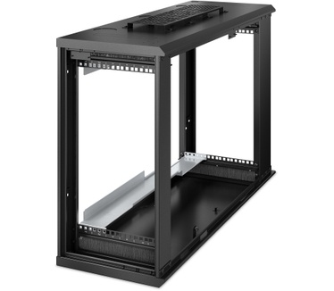 APC NetShelter WX 6U+6U Low-Profile Wall Mount Enclosure 230V with Fans