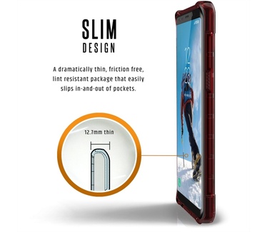 Urban Armor Gear Plyo (Galaxy Note 8) Rood