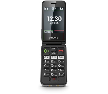 emporia SIMPLICITYglam 2G Wit, Zwart