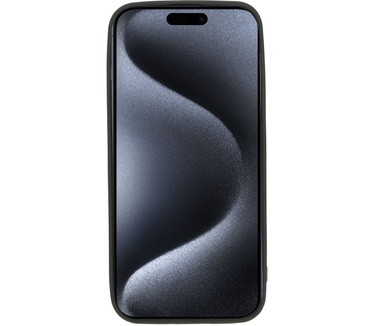 Mobiparts Classic TPU Case with Cardholder Apple iPhone 15 Pro Max Matt Black