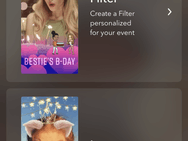Snapchat - Create your own lens