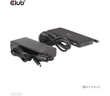 Club 3D Thunderbolt 4 Certified 11-in-1 Docking Station