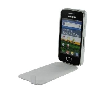 Anymode Flip Case Samsung Galaxy Ace (white)
