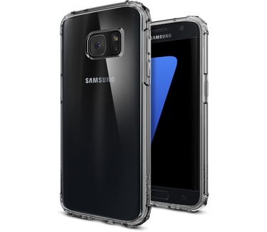 Spigen Crystal Shell Samsung Galaxy S7 Case Zwart