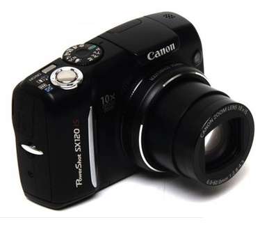Canon PowerShot SX120 IS Zwart