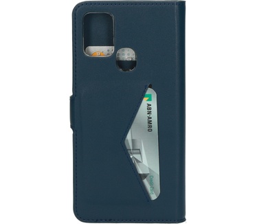 Mobiparts Classic Wallet Case Samsung Galaxy A21s (2020) Blue