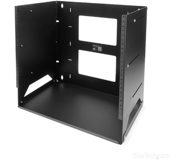 Startech.com Wand monteerbaar server rack ingebouwd schap wandkast massief staal 8U