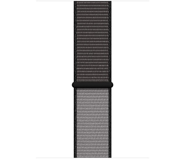 Apple Watch Series 5 (44mm) aluminium, geweven sportbandje Goud (Grijs)