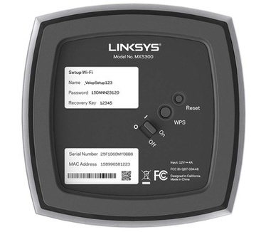 Linksys MX5300 Velop Multiroom Mesh WiFi 6-systeem