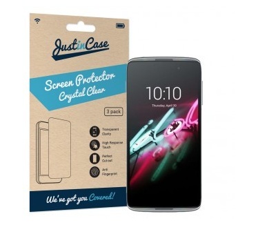 Just in Case Just in Case Screen Protector Alcatel One Touch Idol 3 (4.7)- 3 stuks - Crystal Clear