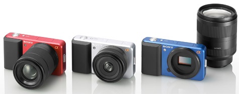 Sony large sensor interchaingeable lenses camerasysteem