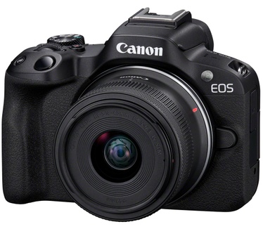 Canon EOS R50, Black + RF-S 18-45 IS STM + RF-S 55-210mm F5-7.1 IS STM Kit