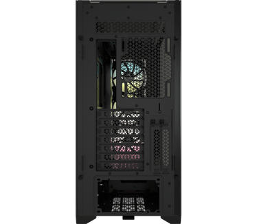 Corsair iCUE iCUE 5000X RGB Tempered Glass Mid-Tower Smart Case Zwart