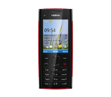 Nokia X series X2 Zwart
