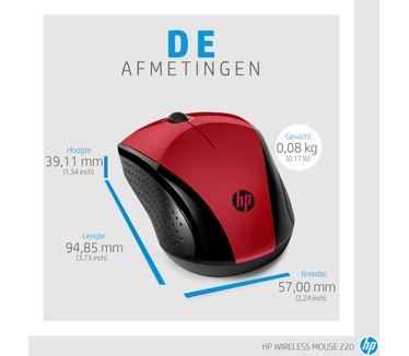HP 220 Rood