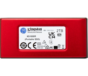 Kingston XS1000 2TB Zwart