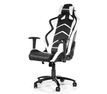 AK Racing Player Gaming Chair (Zwart/Wit)
