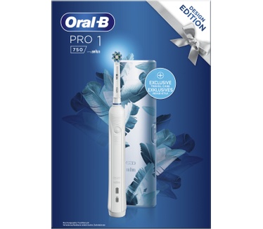 Oral-B Pro 1 - 750 - Elektrische Tandenborstel + Bonusreisetui