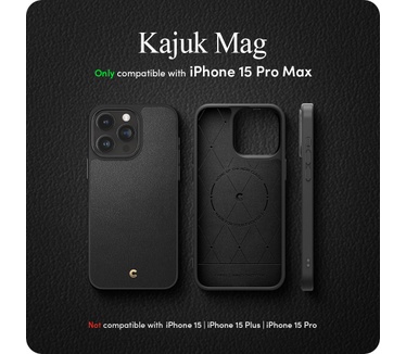 CYRILL Kajuk (iPhone 15 Pro Max) Zwart