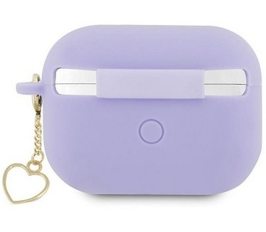 Guess Heart Silicone Case - Apple Airpods Pro 2 (2e Gen) - Paars