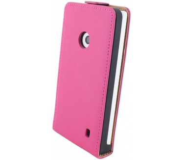 Mobiparts Mobiparts Premium Flip Case Nokia Lumia 520 Pink