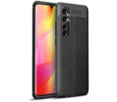 Just in Case Xiaomi Mi Note 10 Lite Back Cover Zwart