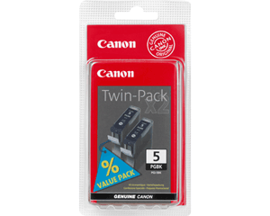 Canon PGI-5BK zwart cartridge twinpack
