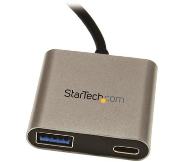 Startech.com USB-C adapter met Power Delivery USB-C naar USB-A en USB-C USB 3.0