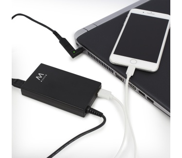 Ewent EW3988 Ultra-compacte Laptoplader (voor laptops tot en met 17 inch)